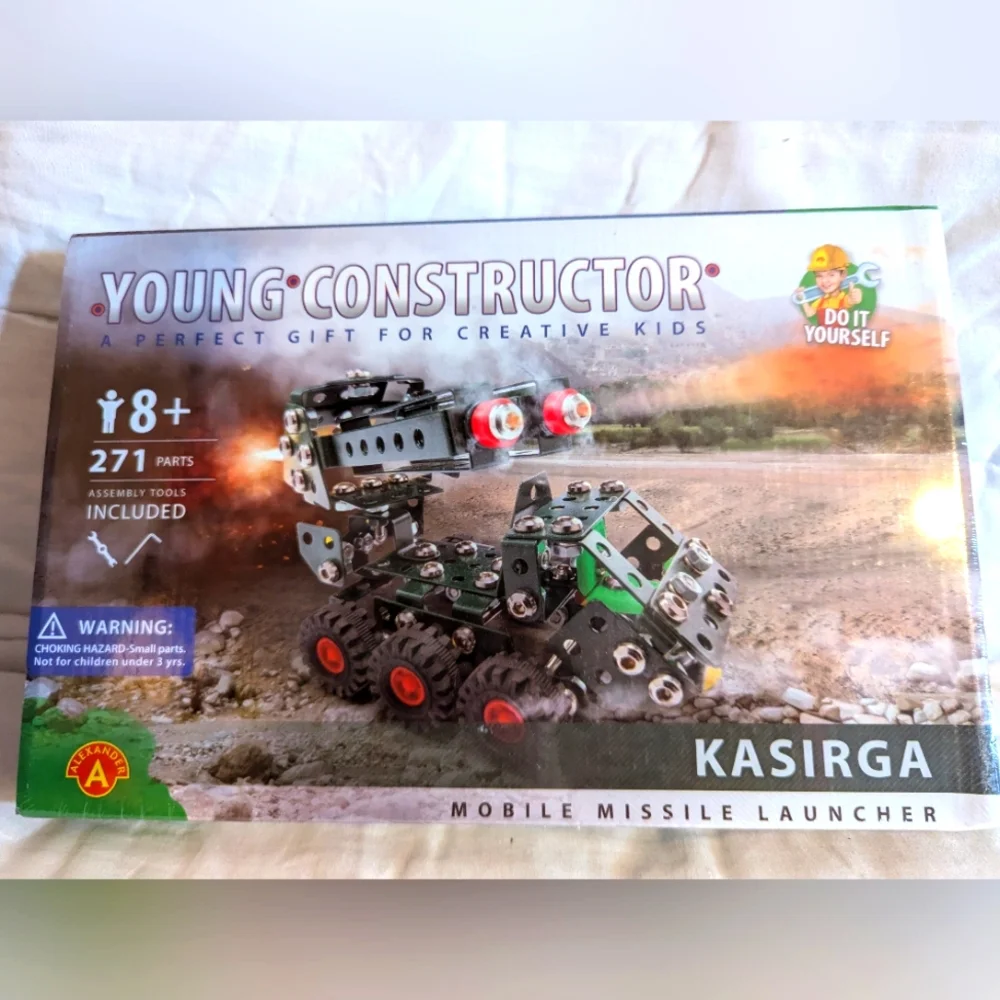Young Constructor Kasirga Mobile Missile Launcher Brand New Sealed